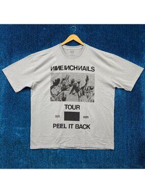 Nine Inch Nails Peel It Back Tour Rock T-Shirt Size XXL